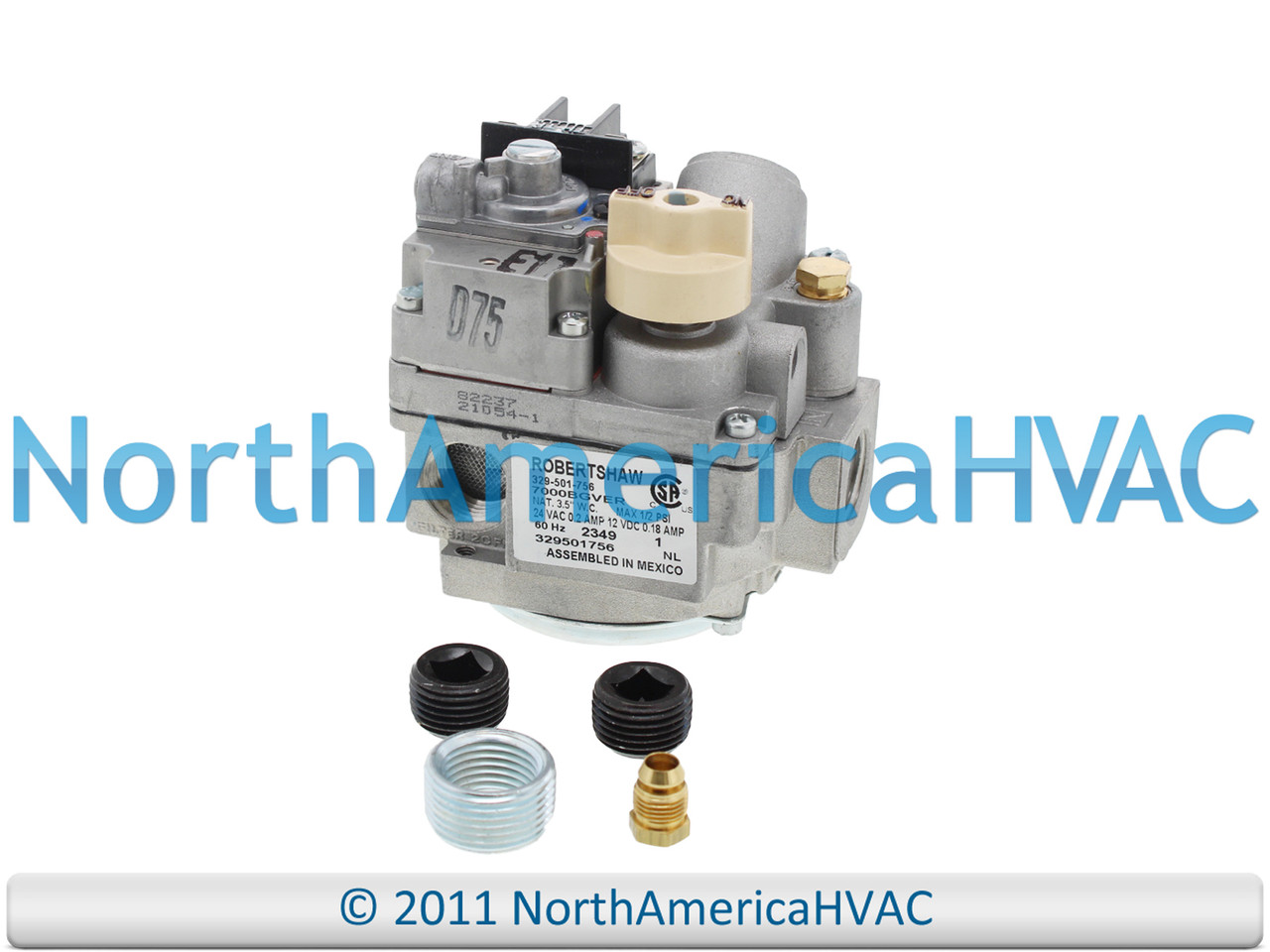 Furnace Gas Valve Replaces Honeywell V80A1400 V80A6DJ3X V80A6DJ4X